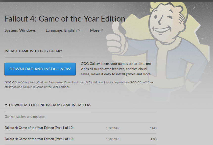 Fallout 4 GOTY on GOG.com